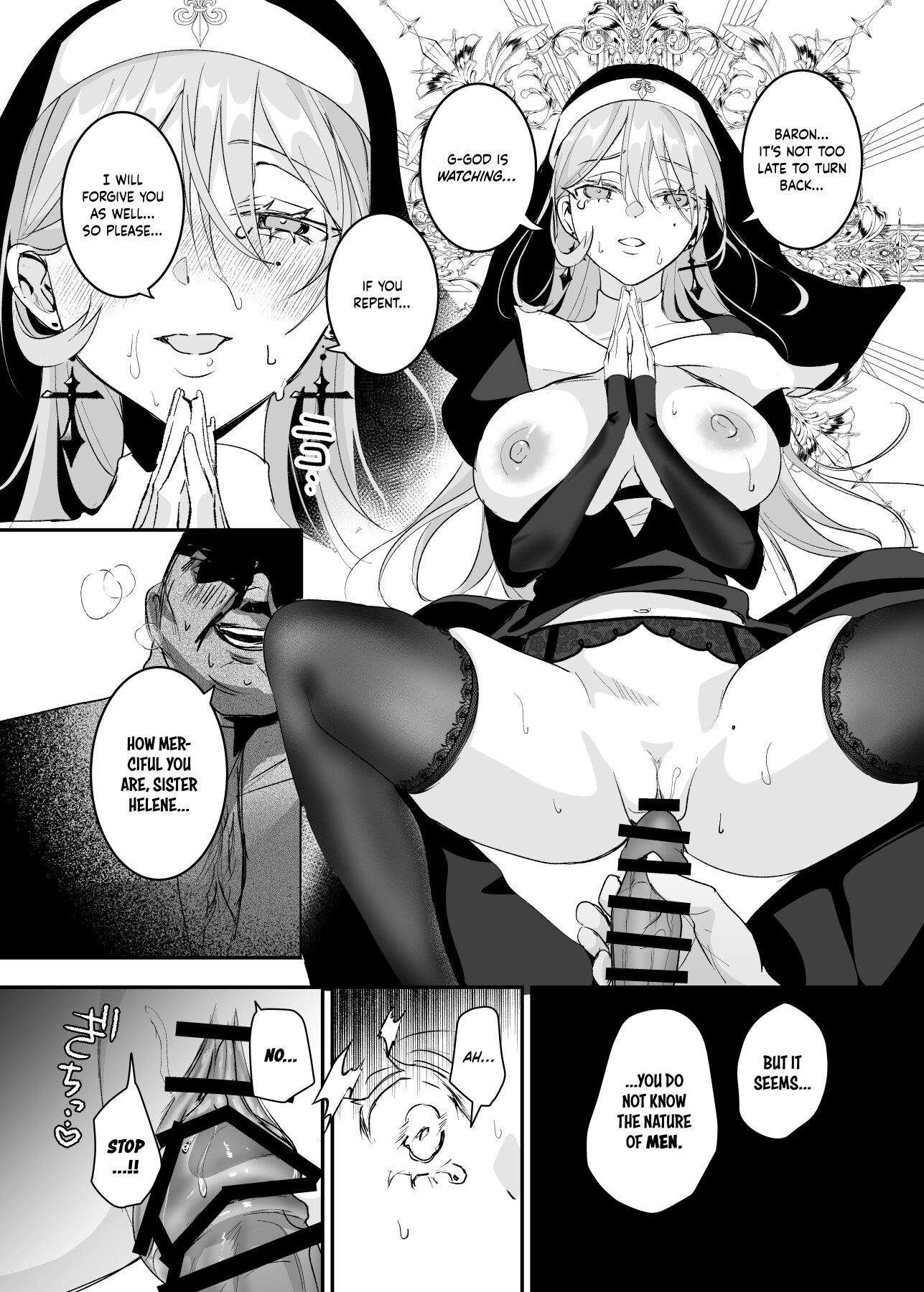 Hentai Manga Comic-Is This Truly a Prayer?-Read-23